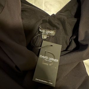 Black long sleeve bodysuit from David Lerner NY